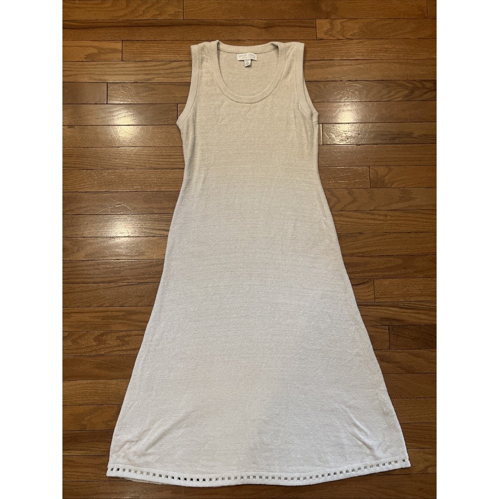 Barefoot Dreams CozyChic Ultra Lite Maxi Lounge Dress Petite S Oatmeal Soft